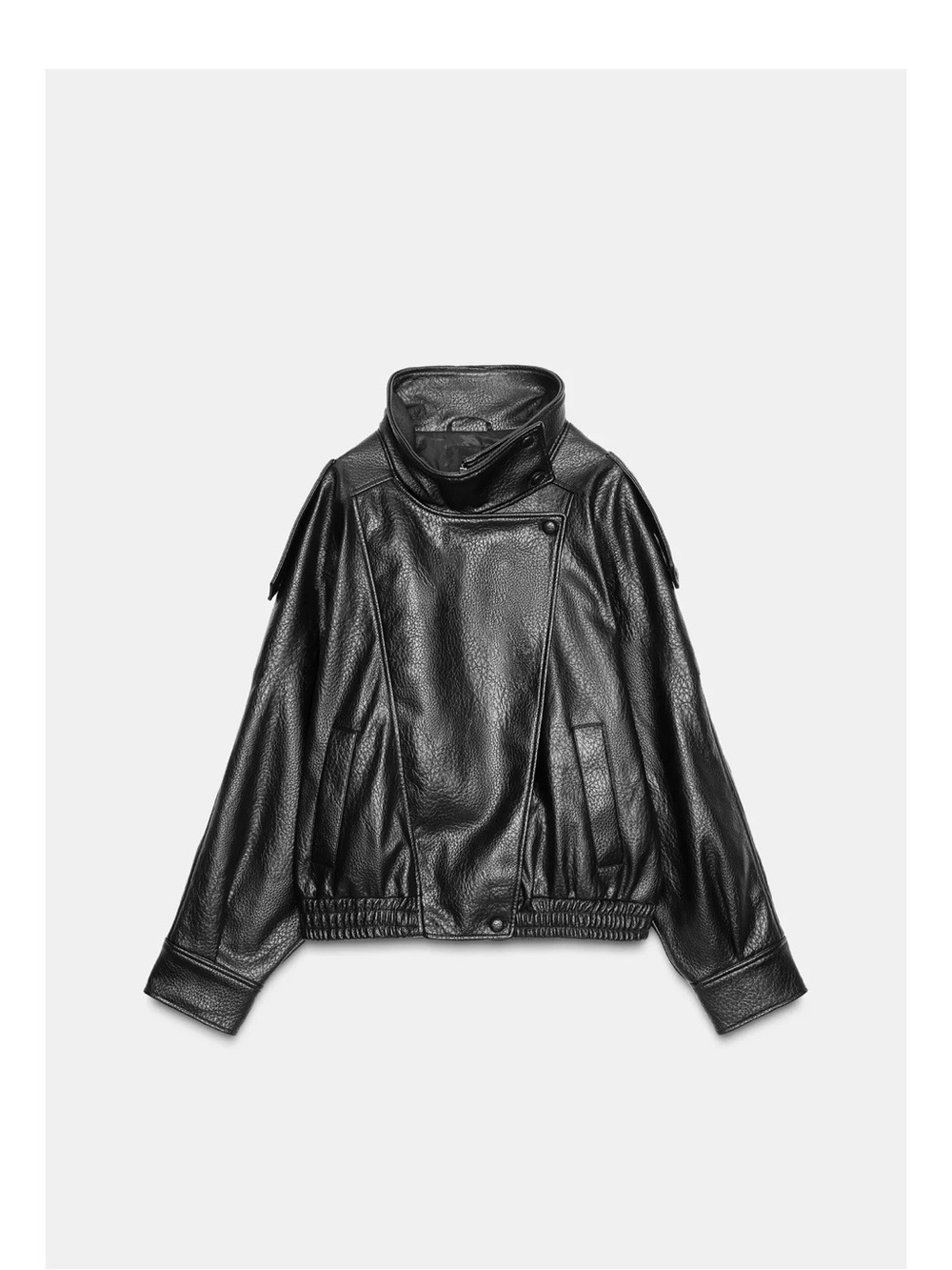 Zara Faux Leather Jacket